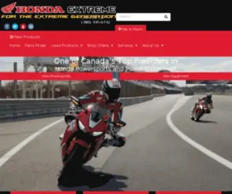 Hondaextreme.ca(Home Honda Extreme Powerhouse Edmonton) Screenshot