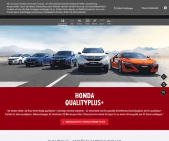 Hondagebrauchtwagen.de(Honda Approved Gebrauchtwagenangebot) Screenshot