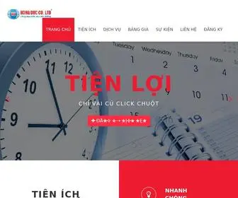 Hondahongduc.com.vn(Công ty TNHH Hồng Đức) Screenshot