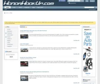Hondahookup.com(Acura Aftermarket Parts) Screenshot