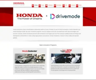 Hondainnovations.com(Honda R&D Innovations) Screenshot