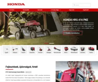 Hondakisgepek.hu(Honda, EGO és MP Motor termékek) Screenshot