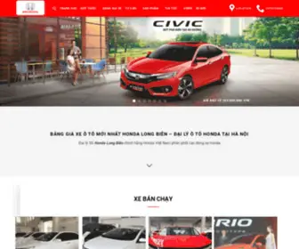 Hondalongbien.info(Đại lý 5S Honda Long Biên chính hãng Honda Việt Nam) Screenshot