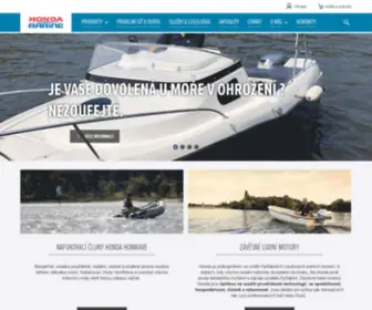 Hondamarine.cz(Honda Marine) Screenshot