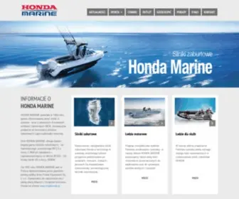 Hondamarine.pl(Honda Marine) Screenshot
