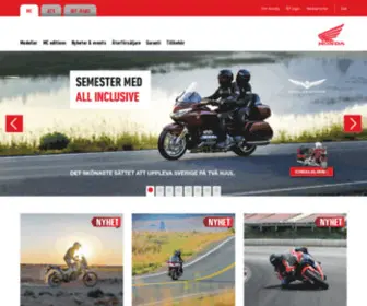 Hondamc.se(Honda MC) Screenshot