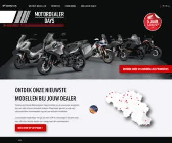 Hondamotordealerdays.be Screenshot