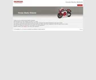 Hondanews.info(Honda Media Website) Screenshot