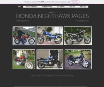 Hondanighthawks.net(HOME) Screenshot