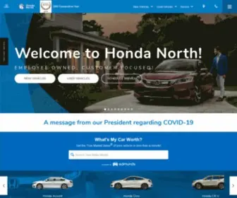 Hondanorth.com Screenshot