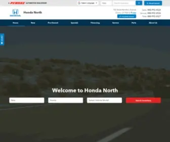 Hondanorthdirect.com Screenshot