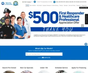 Hondaofkenosha.com(Honda of Kenosha) Screenshot