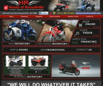 Hondaofrussellville.com(Honda of Russellville) Screenshot