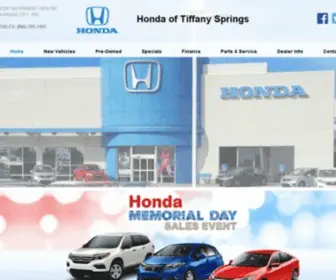 Hondaoftiffanysprings.com Screenshot