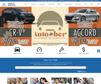 Hondaofwatertown.com(Honda of Watertown) Screenshot