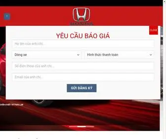 Hondaotohn.com(Trang chủ) Screenshot