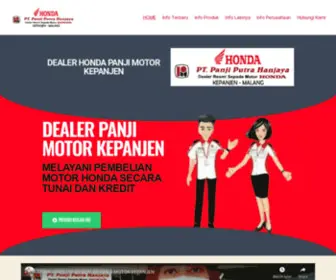 Hondapanji.com(PANJI MOTOR KEPANJEN) Screenshot