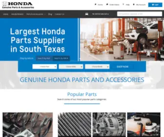 Hondapartsonline.net(OEM Honda Parts) Screenshot