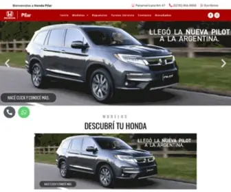 Hondapilar.com.ar(Honda Pilar) Screenshot