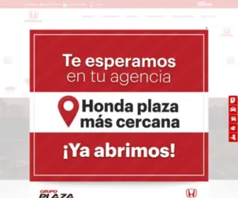 Hondaplaza.com.mx(GRUPO PLAZA) Screenshot