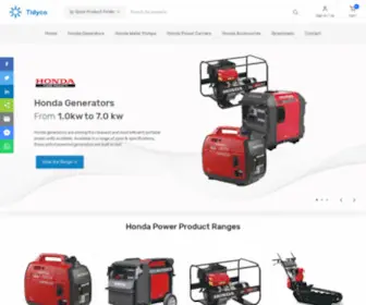 Hondapower.co.uk(Honda Power Generators) Screenshot