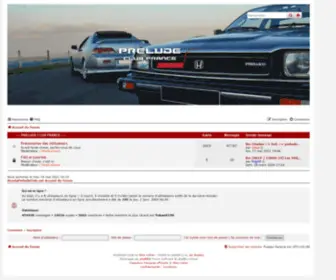 Hondapreludeclub.net(Dindex) Screenshot