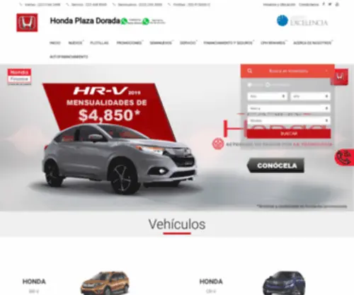 Hondapuebla.com.mx(Venta de autos) Screenshot