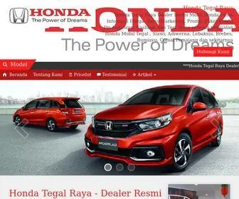 Hondarayamobil.com(Honda Tegal Raya) Screenshot