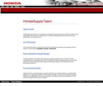 Hondasupplyteam.com(Hondasupplyteam) Screenshot