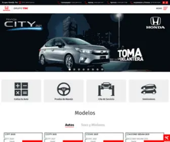 Hondatec.com.mx(Home Page Privacidad) Screenshot