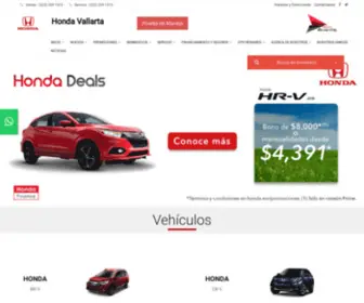 Hondavallarta.com(Honda Vallarta) Screenshot