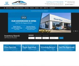 Hondavillage.com(Honda Village) Screenshot