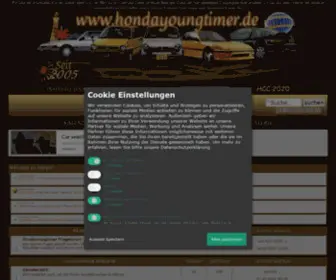 Hondayoungtimer.de(Honda Oldtimer) Screenshot