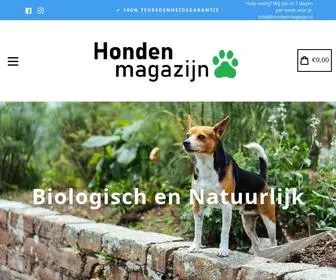 Hondenmagazijn.nl(Jouw hond vol geluk) Screenshot