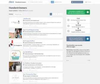 Hondentrimmers.be(Hondentrimmers) Screenshot