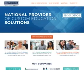 Hondroseducationgroup.com(Hondros Education Group) Screenshot