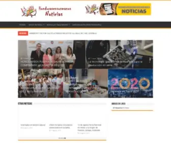 Hondurasensusmanos.info(Las noticias positivas que nos hacen crecer) Screenshot