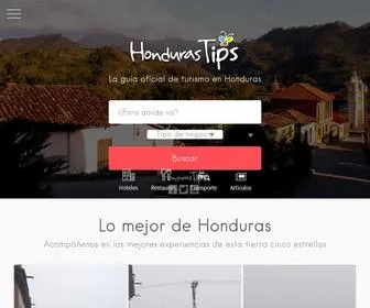 Hondurastips.hn Screenshot