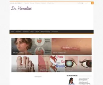 Honeliat.com(Health and Medical Discoveries) Screenshot