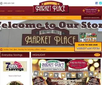 Honeoyefallsmarketplace.com(Honeoye Falls Marketplace & Mendon Meadows Marketplace) Screenshot