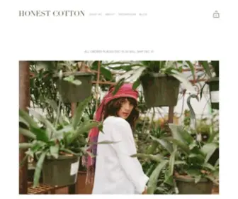 Honest-Cotton.com(Honest Cotton) Screenshot