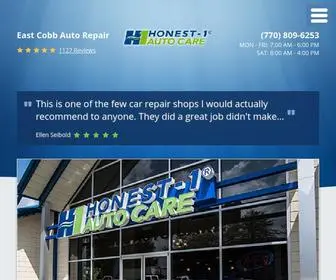 Honest1Eastcobb.com(Marietta Auto Repair) Screenshot