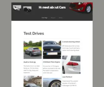 Honestaboutcars.com(Honest about Cars) Screenshot