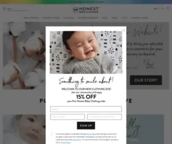 Honestbabyclothing.com(Honest Baby Clothing) Screenshot