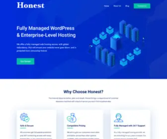 Honestcloud.io(Managed Web Hosting) Screenshot