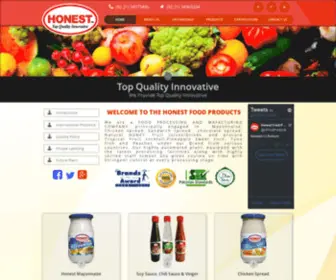 Honest.com.pk(Honest Food Products) Screenshot