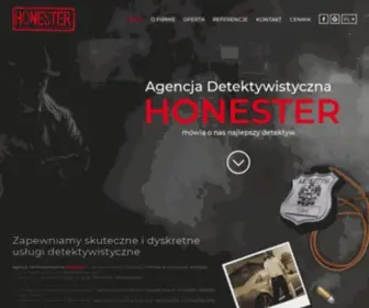 Honester.pl(Agencja Detektywistyczna HONESTER Prywatny Detektyw) Screenshot