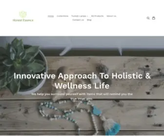 Honestessence.com(Honest Essence Essential Oil AromaTherapy) Screenshot