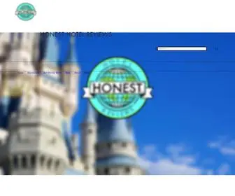 Honesthotelreviews.com(Disneyland hotel reviews) Screenshot