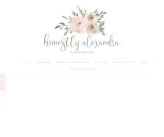 Honestlyalexandra.com(Honestlyalexandra) Screenshot